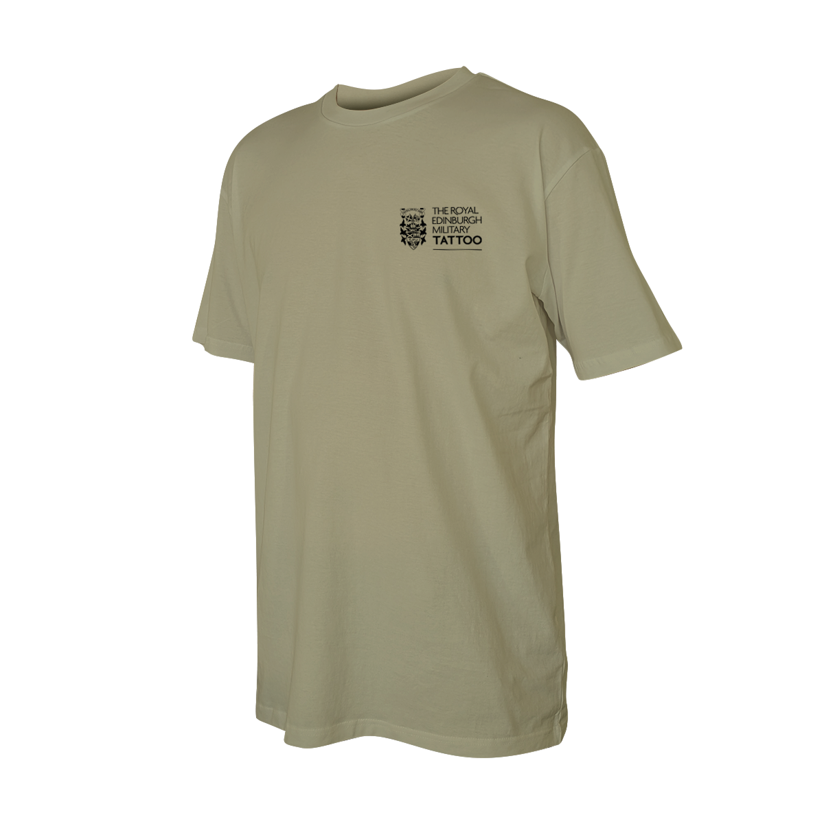 The Royal Edinburgh Military Tattoo Adults Khaki Dual Print T-Shirt